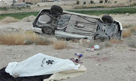 واژگونی خودرو حامل قاچاق در استان فارس منجر به مرگ راننده شد