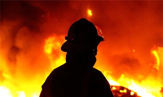 آتش سوزی در پاساژ لیدوما