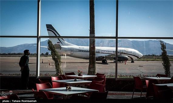 31 درصد از پروازهای فرودگاه شهید دستغیب شیراز کاهش یافت