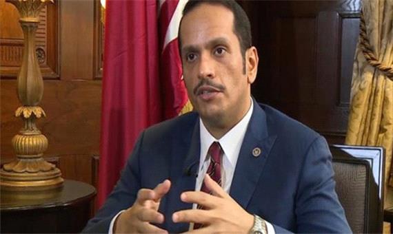 وزیر خارجه قطر: بحران سوریه سیاسی حل شود
