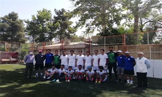 اردوی تیم ملی فوتبال نابینایان در شیراز/آمادگی بهزیستی برای کمک به فوتبال نابینایان