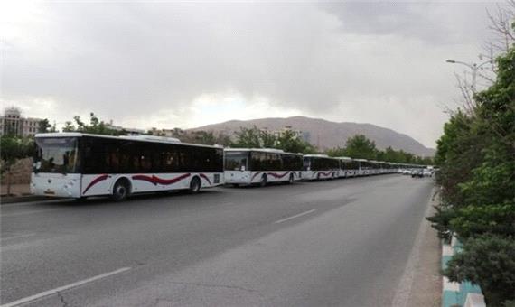 ساعت فعالیت ناوگان اتوبوسرانی شیراز تغییر کرد