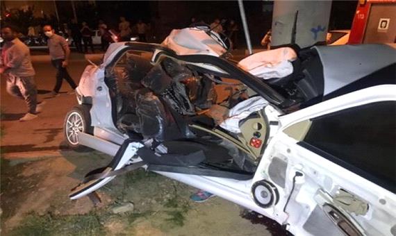 تصادف زنجیره ای در میدان کوزه گری شیراز پنج مصدوم داشت