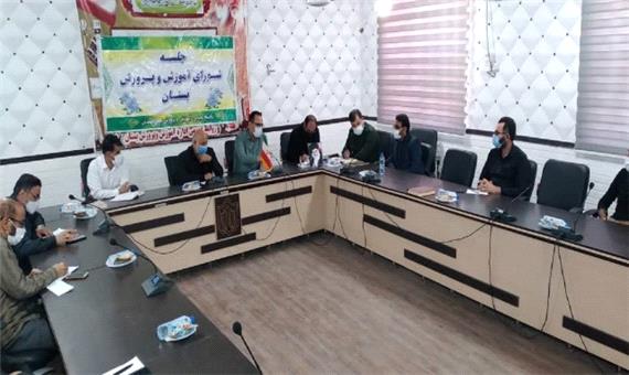 برگزاری جلسه شورای آموزش و پرورش با محوریت پروژه مهر و بازگشایی مدارس در بستان