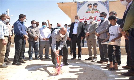 عملیات ساخت 2 مدرسه روستایی در جهرم آغاز شد
