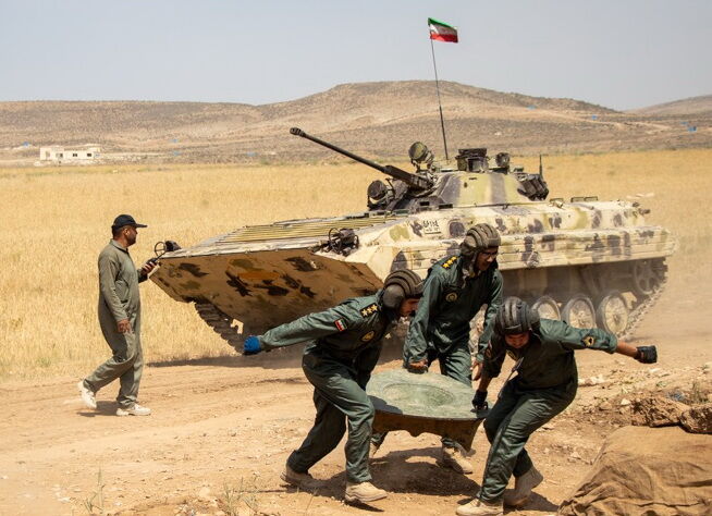 مسابقات رزمی نیروهای ارتش انتخابی ۲۰۲۱ روسیه در شیراز برگزار شد