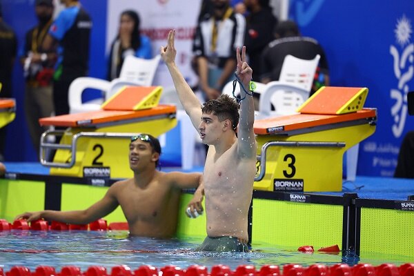 دومین طلای شنا ایران به ارمغان آمد
