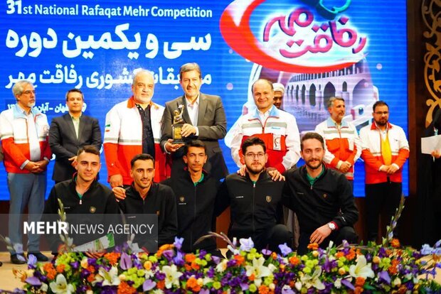 فارس و مازندران قهرمان مشترک سی‌ویکمین مسابقات رفاقت مهر پسران شدند