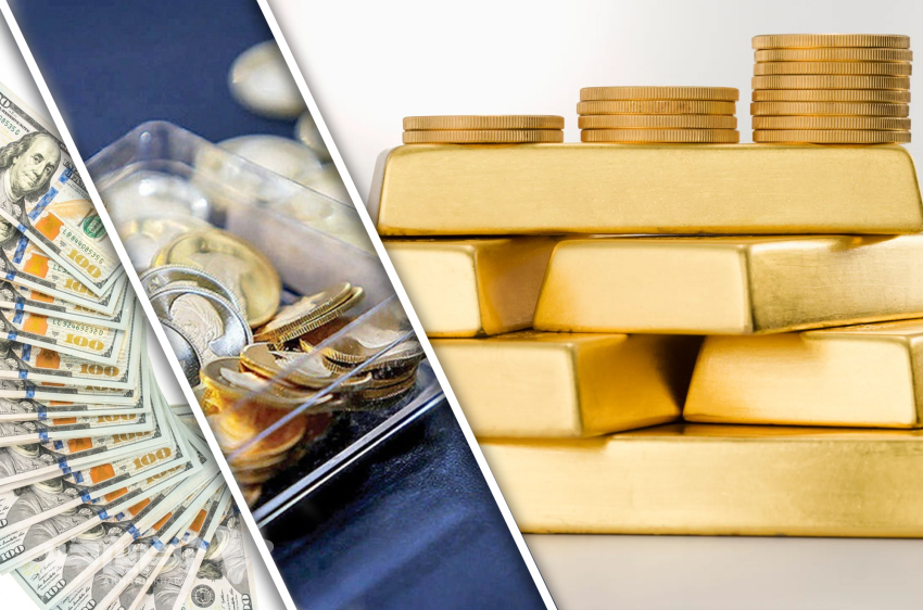 ادامه سیر صعودی طلا و سکه؛ دلار وارد کانال ۱۲۵ هزارتومان وارد شد