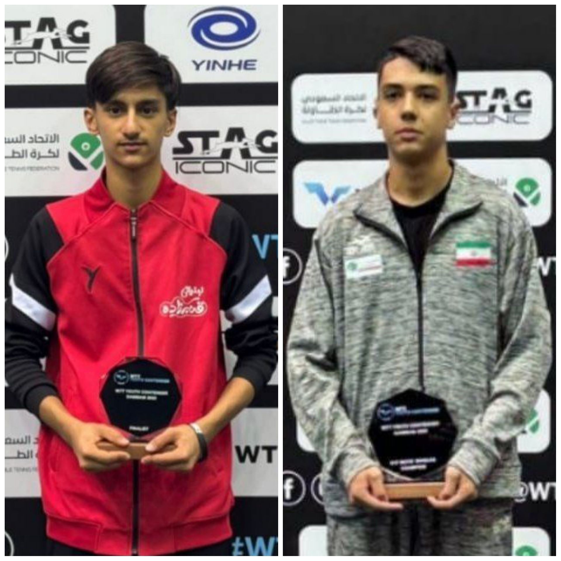 درخشش دانش آموزان فارس در مسابقات تنیس روی میز عربستان