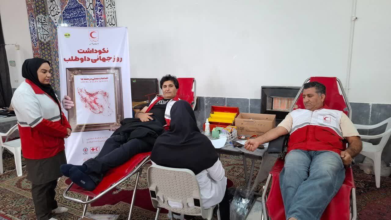 اهدای ۶۰ واحد خون به بیماران نیازمند در کوهچنار