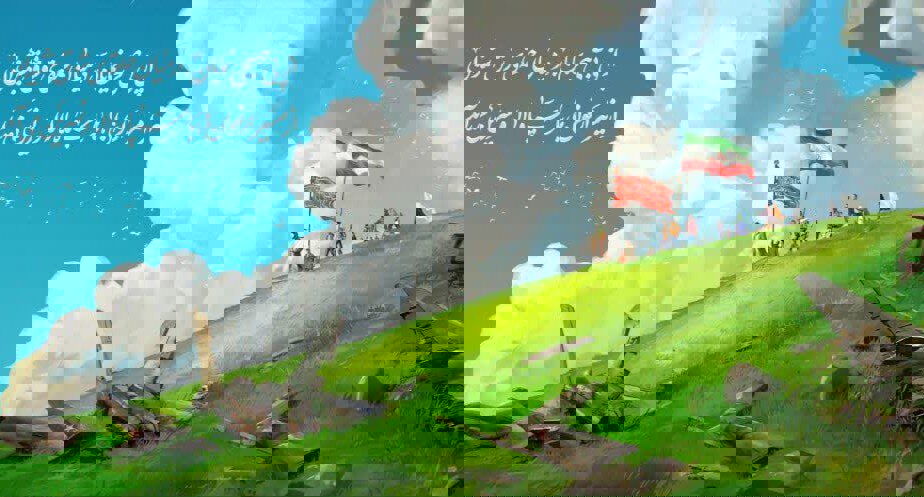 دیوارنگاره میدان امام حسین(ع) شیراز به رنگ انتظار و امید درآمد