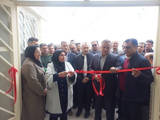 افتتاح مرکز خدمات جامع سلامت روستایی «پرزیتون» بخش میمند فیروزآباد