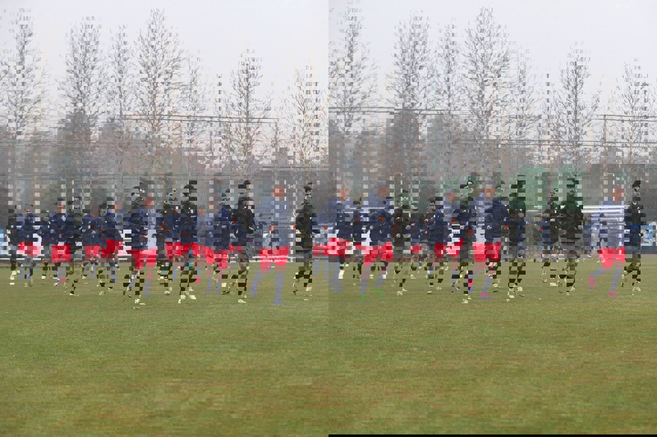 ادامه تمرینات فشرده تیم فوتبال جوانان در مرکز ملی