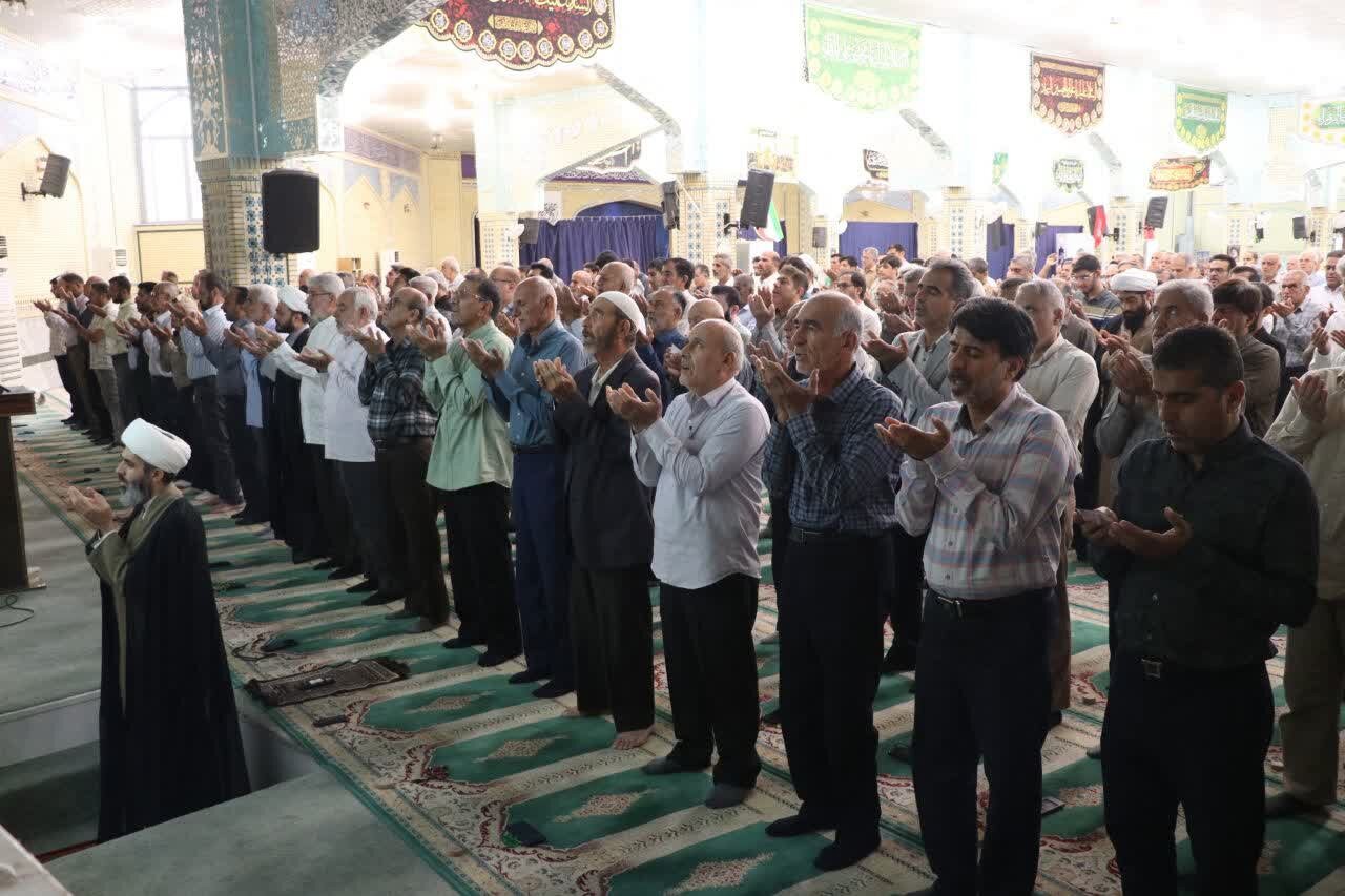 اقامه نماز عید قربان در لامرد
