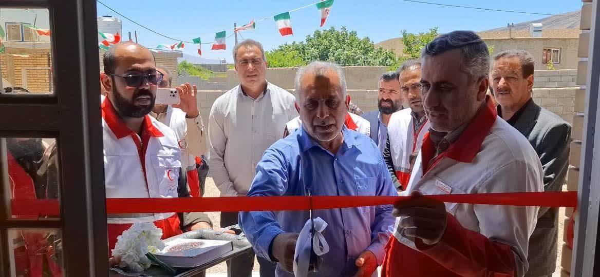 افتتاح خانه هلال روستای فشان در شهرستان خفر