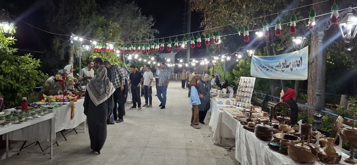 برپایی نمایشگاه صنایع دستی در شهرستان فسا
