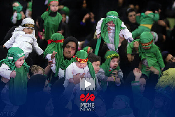 مراسم شیرخوارگان حسینی در جهرم