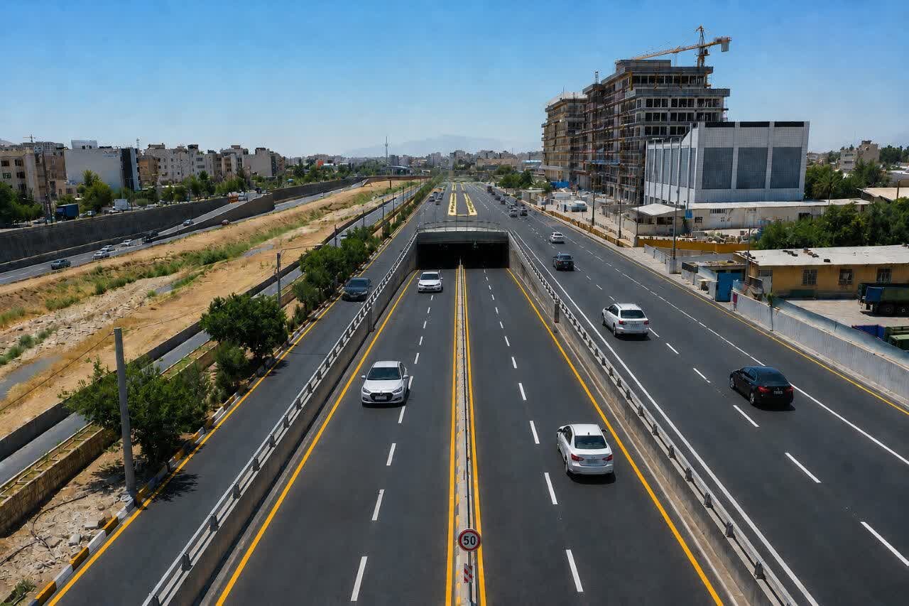 بزرگ‌ترین زیرگذر شرق-غرب شیراز در آستانه افتتاح