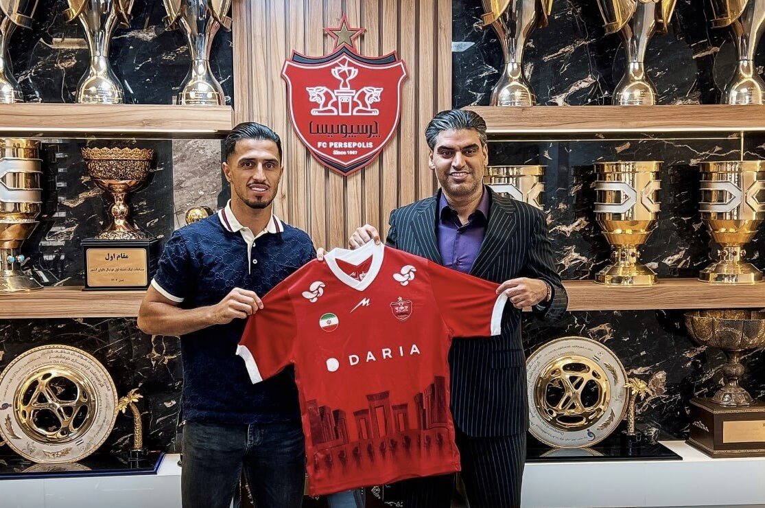 قرارداد مهاجم ملی پوش پرسپولیس تمدید شد