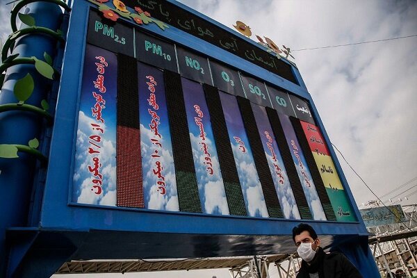 تابلوهای خاموش پایش آلودگی هوای شیراز دوباره روشن می‌شوند