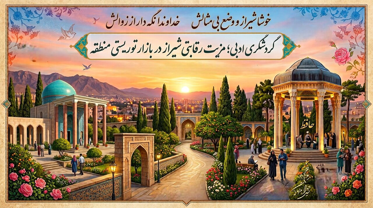 ایجاد مسیر بین‌المللی گردشگری ادبی؛ از قونیه تا شیراز با مولانا و حافظ