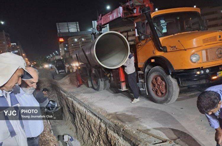 رینگ آبرسانی جنوب‌غرب شیراز تکمیل شد