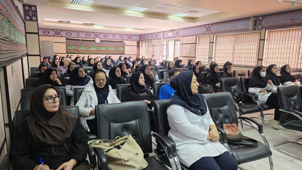 برگزاری کارگاه تخصصی تزریق خون در بیمارستان امام خمینی (ره) آباده
