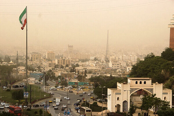 هشدار زرد آلودگی هوا برای ۶ شهرستان فارس