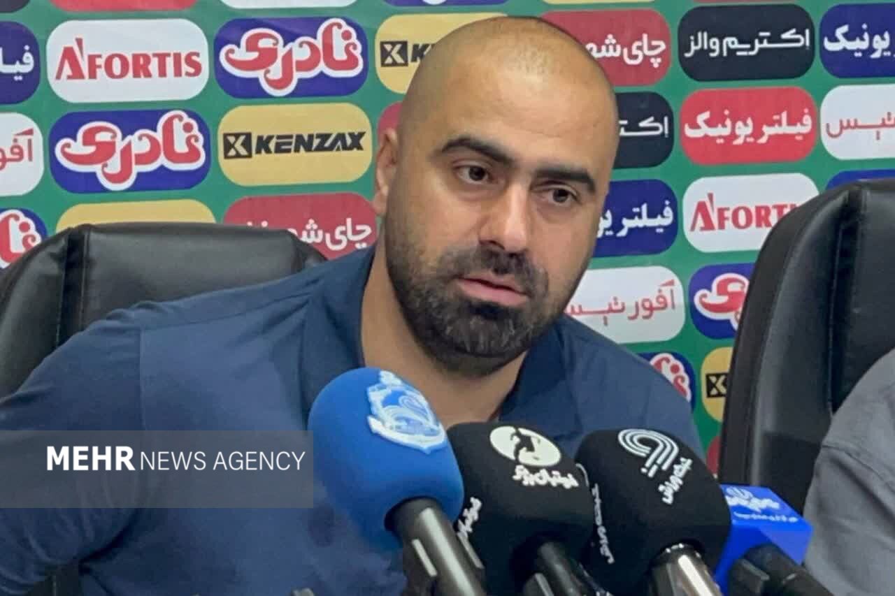 زارع: مسئولیت شکست ملوان مقابل فولاد را می‌پذیرم