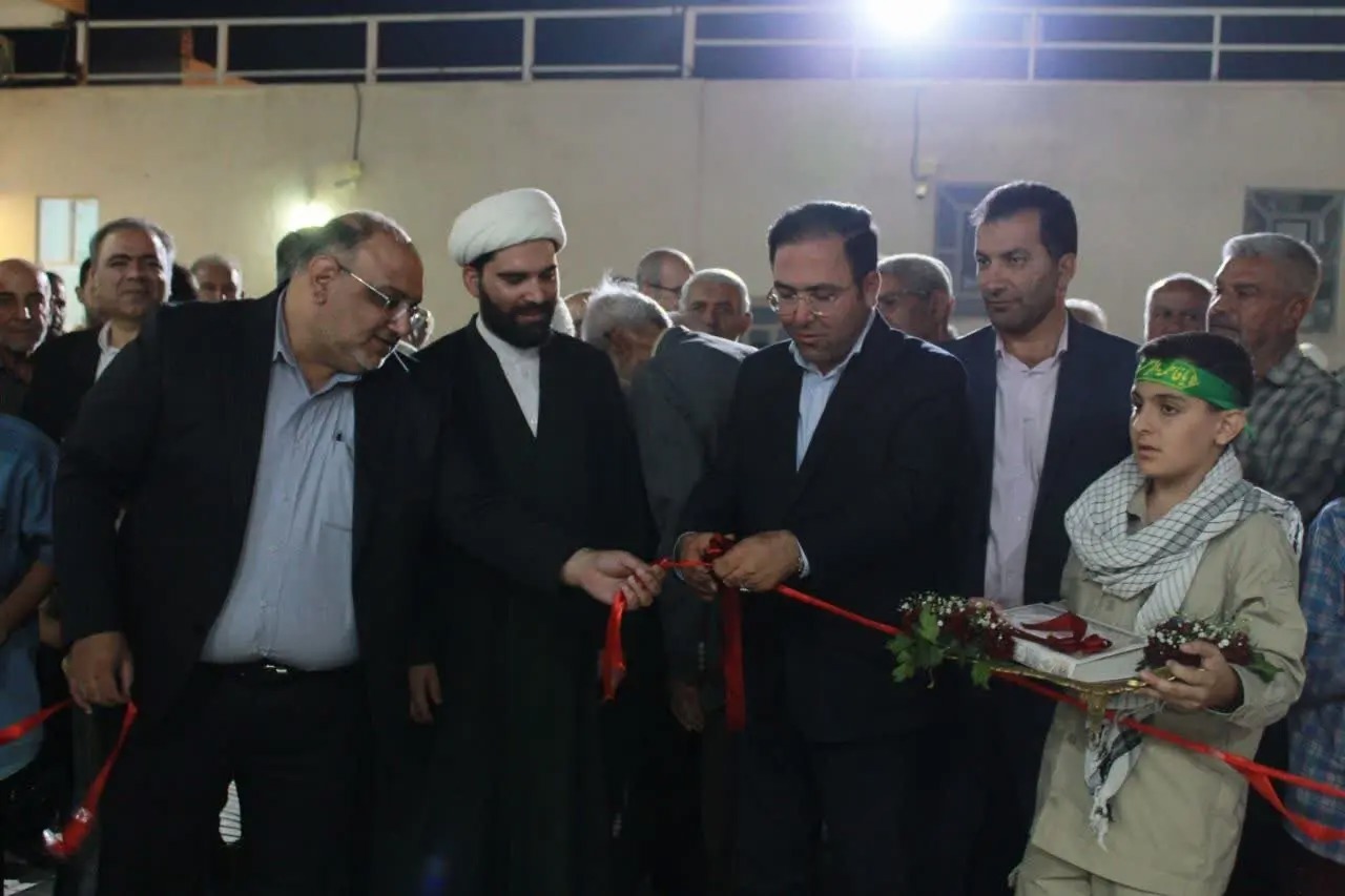 افتتاح مؤسسه فرهنگی، مذهبی و امدادی «ریحانه النبی» در مسجد حیدر زرقان